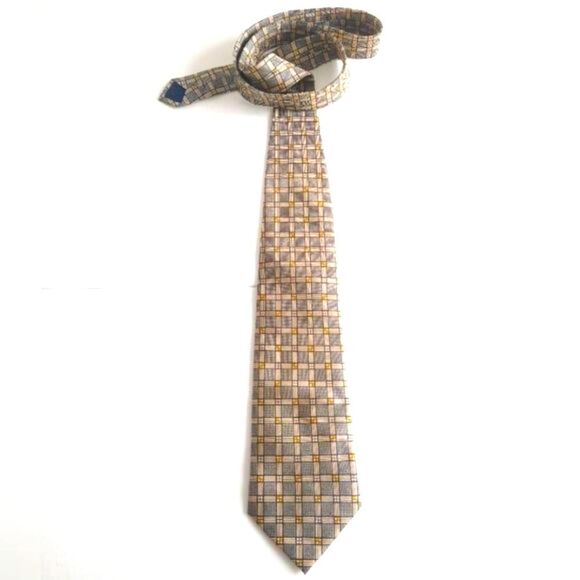 Vintage Handmade Silk Tie - Picture 3 of 11
